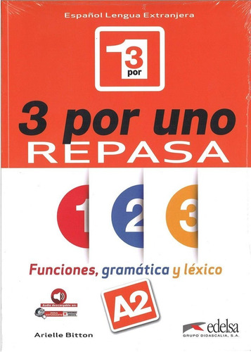 Tres Por Uno A2 Libro - Buton,arielle