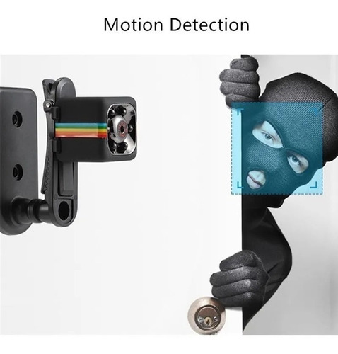 Imagem 8 de 9 de Mini Camera Espiã Sq11 Sensor De Movimento Dvr Visão Noturna