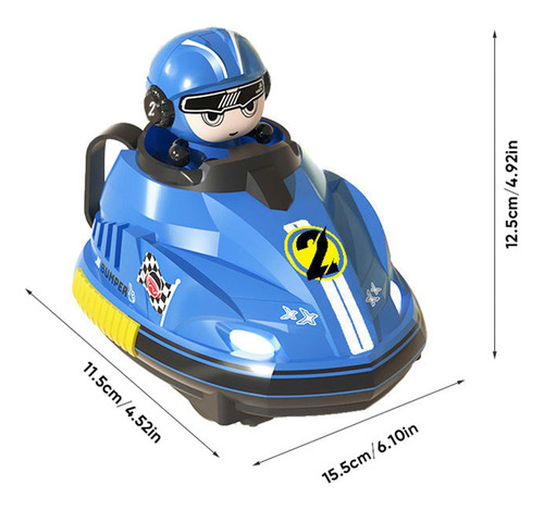 Coche De Parachoques Rc, Coche De Parachoques Teledirigido