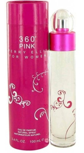 Perfume 360 Pink Edp 100ml Perry Ellis Dama Original 100%