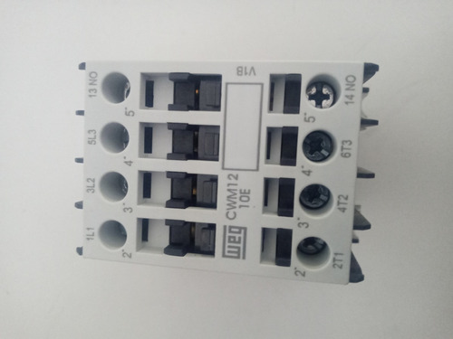 Contactor Weg Cwm12-10-30d23 12a 220v 50/60hz