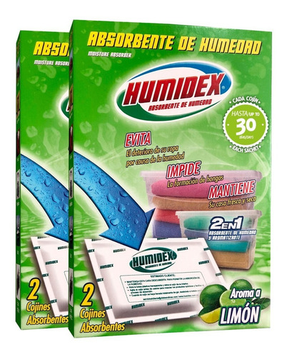 Humidex Pack Cojines Absorbentes D - Unidad a $5975