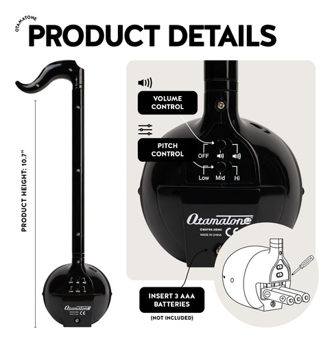 Otamatone Maywa Denki Studio Instrumento Musical Portátil Ne