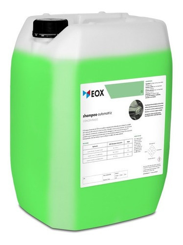Imagen 2 de 4 de Shampoo Automotriz Concentrado Eox 22 Litros