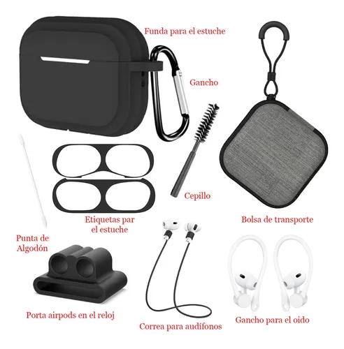 Funda para AirPods Pro Negro de Next One