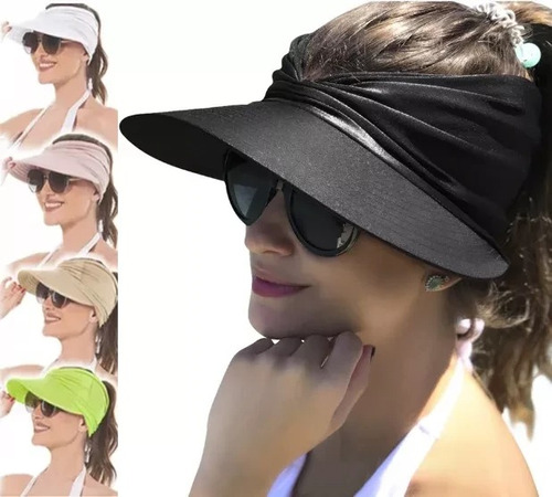 Sombrero Playa Protección Solar Gorro De Sol Para Mujer Moda