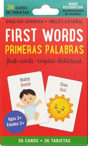 Libro: Bilingual Flash Cards - First Words (english And Span