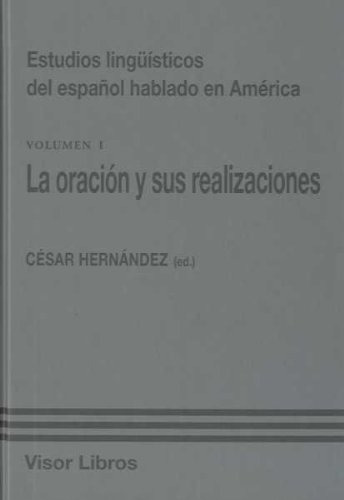 Libro Oracion Y Sus Realizaciones (vol.1) De Hernandez Cesar