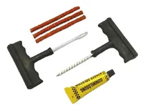 Comprar Kit Para Reparar Pinchazos De Cauchos Con Parches Gusanos 