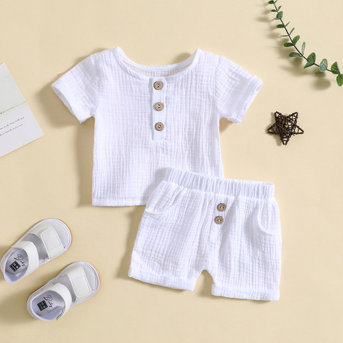 Camiseta De Verano De Algodón Y Lino, Pantalones Cortos Para