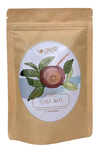 Tisana Yerba Mate Sudamericana De Argentina 100g Soy Té