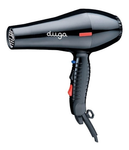 Secador De Pelo Duga D3600 Negro 220v