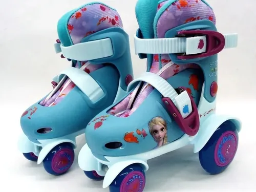 Patines Frozen Niños 4 A8 Años Ajustables Disney T16 A T19