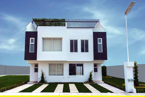 Casas De 3 Recamaras Con Roof Garden En Desarrollo Privado Con Acceso Controlado Y Casa Club Con Alberca En Ojo De Agua Tecamac Edomex