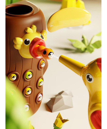 Juego De Alimentación De Pájaros, Juguete Montessori