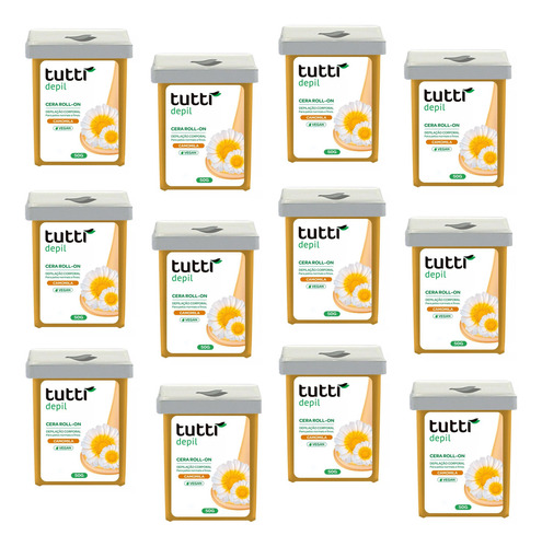 Roll-on Cera Quente Depilatória Tutti Depil Refil 50g Univer