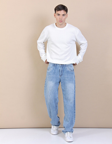 Pantalones Baggy Jeans Fochs 23 Para Hombre