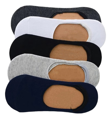 Calcetines De Silicona Antideslizantes Para Hombre, 5 Pares,