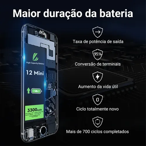 Bateria Para Iphone 12 Mini Ll Trader Alta Capacidade | MercadoLivre