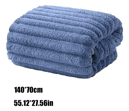 Toalla De Baño O De Terciopelo Con Rayas Verticales Para Adu