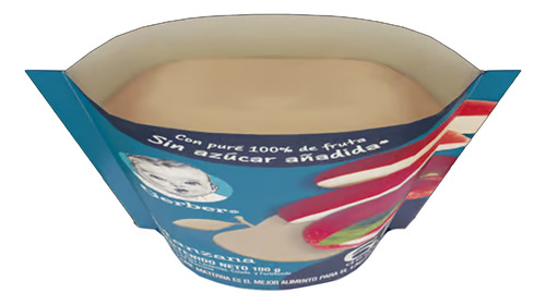 Compota De Manzana Gerber 100gr 2unds