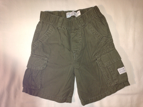 Bermuda Pantalón Corto Cargo Marca Place Talle 3t