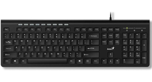 Imagen 4 de 6 de Teclado Multimedia Genius Slimstar 230 Usb Ultra Delgado