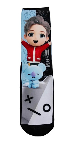 Calcetas Sublimadas Unisex Dibujos Animados Anime Caricatura Bts Rm Unitalla Adulto