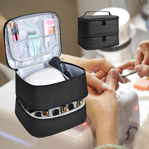 Organizador De La Bolsa De Almacenamiento De De Uñas
