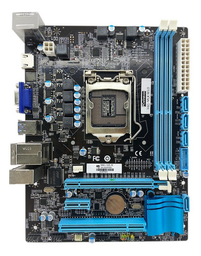 Placa Mãe Gamer H61 Mlx 3.0 Ddr3 6 Usb 2.0 Vga hdmi Lga1155