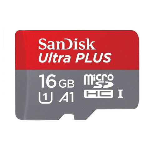 Cartão Sandisk Ultra Plus Microsdhc - Uhs-i 16g C/ Adaptador