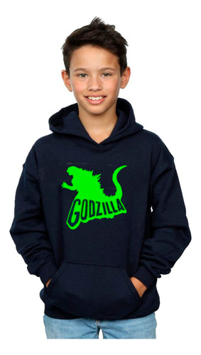 Poleron Canguro Unisex Godzilla ¡oferta!