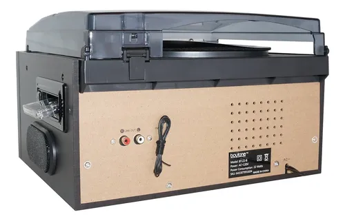 Boytone Bt-22b, Tocadiscos Bluetooth, Radio Am/fm, Cassette.