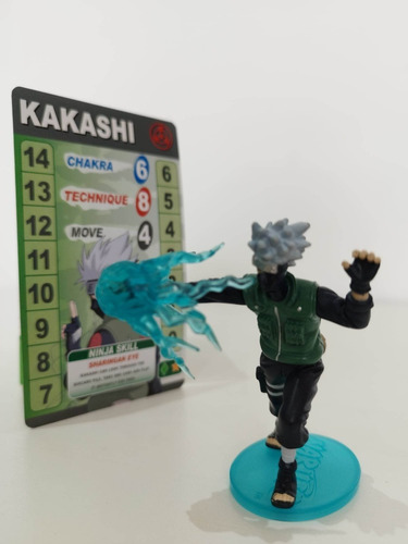 Naruto Kakashi Coleccionable Original Mattel Del Año (2002).