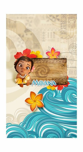 Imagem 5 de 5 de Kit Festa Personalizado Moana Baby - Vários Temas
