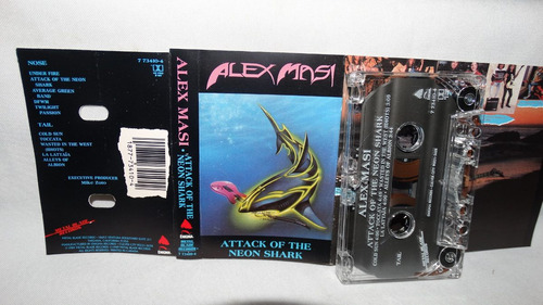 Alex Masi - Attack Of The Neon Shark (carcasa:ex - Inserto:e