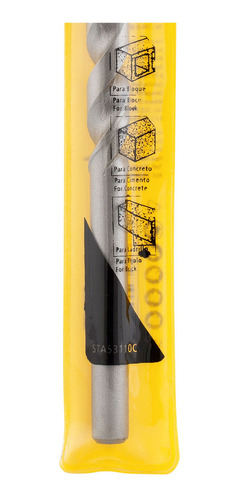 Imagen 3 de 4 de Brocas Para Concreto Diámetro 10mm Stanley Sta53110c