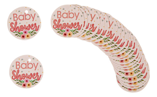 Etiqueta Baby Shower Recuerdos Invitacion 3.5cm Mylin 24pz