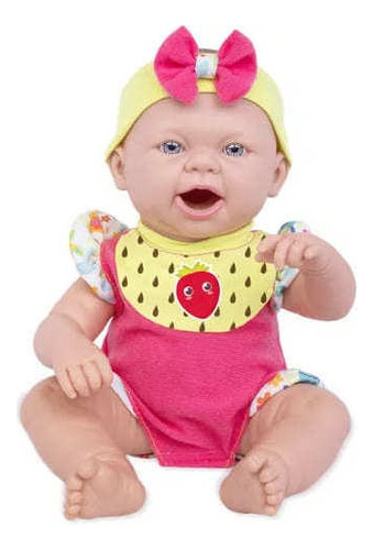 Boneca Baby Ninos Hora Do Lanche Reborn Cotiplas 2406