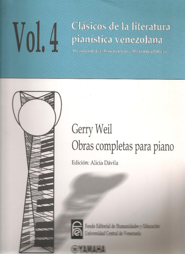 Gerry Weil - Obras Para Piano