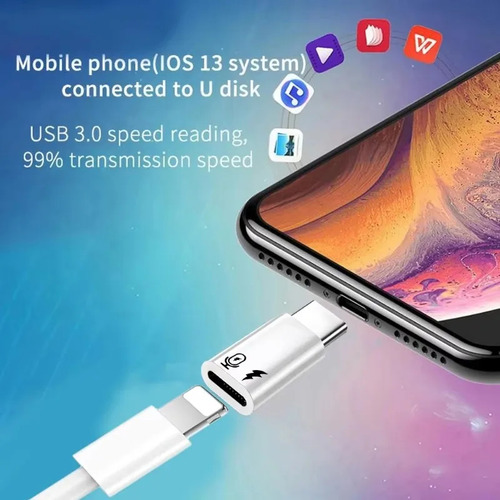 Adaptador Typec A Hembra A Usb Macho Fast Data Otg
