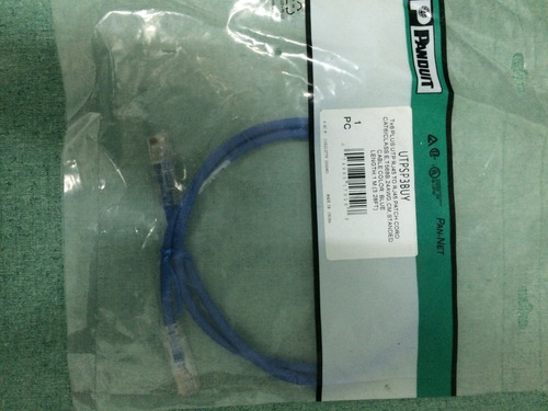 Patch Cord Panduit De 3 Ft Y 7 Ft Azul Cat 6 Utp Rj45