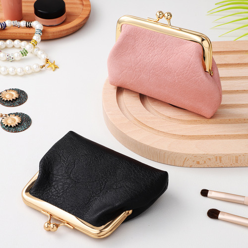 Bolsos De Pulsera Para Mujer, Llavero Retro, Minibolso, Mone