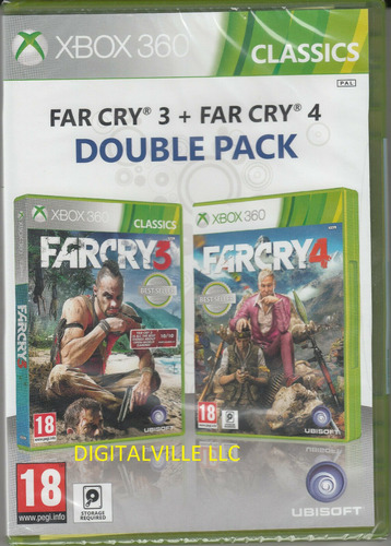 Set 2 En 1 Far Cry 3 Y Far Cry 4 Xbox 360