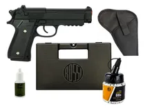 Comprar V22 Airsoft Metal Mola Pistola Taurus Pt92 + Kit Atirador