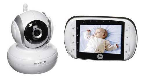 Baby Monitor Motorola Lcd 3,5 PuLG Mb33x Color Blanco