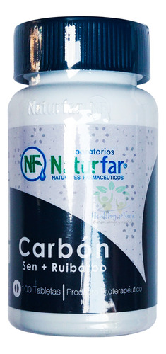 Carbon Vegetal Activado 100 Tab - Unidad a $307