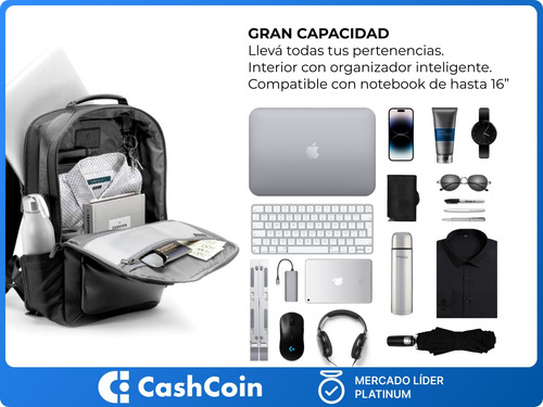 Mochila Walla Burbank - Moderna Ideal Portanotebook Premium