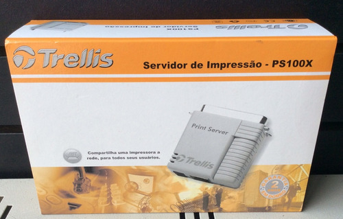 Servidor De Impressão Print Server 10/100mbps Trellis