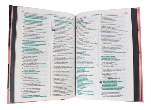 Imagen 5 de 5 de Biblia Rvr60 F. Bendiciones Tapa Dura Rosa Juvenil (411971)